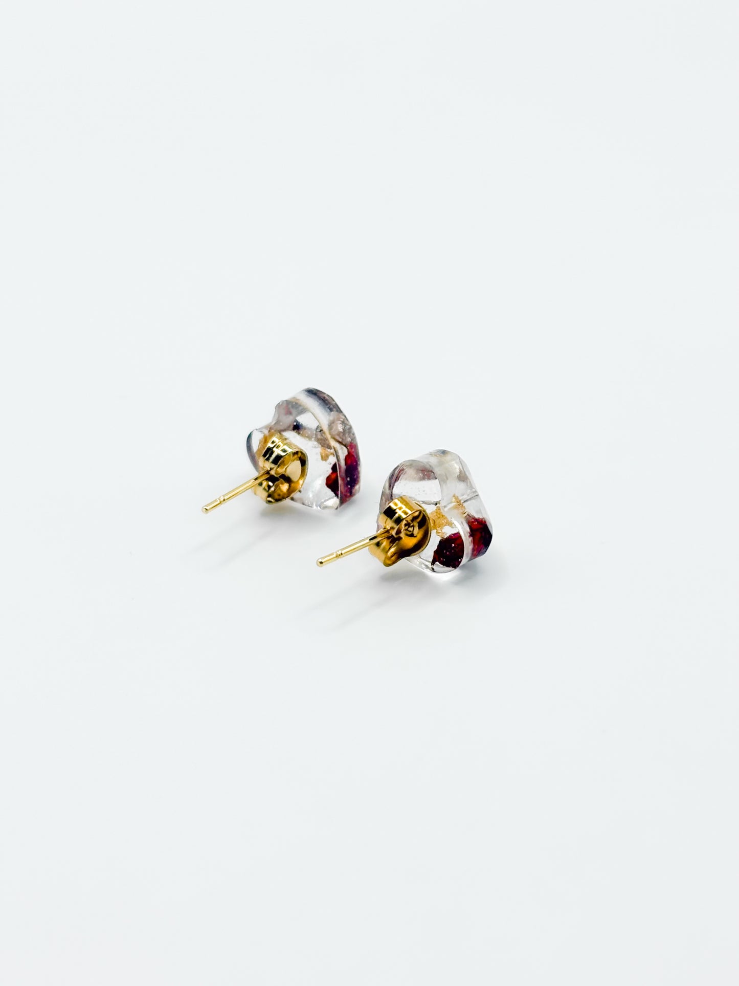 The Final Chapter Heartbeat Stud Earrings