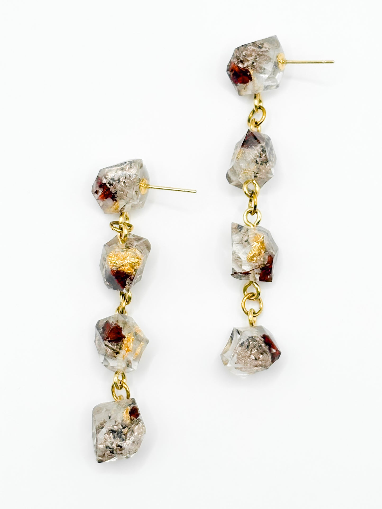 The Final Chapter Crystal 4-Drop Earrings