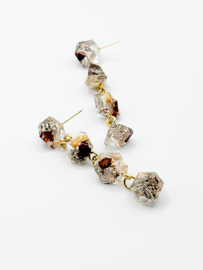 The Final Chapter Crystal 4-Drop Earrings