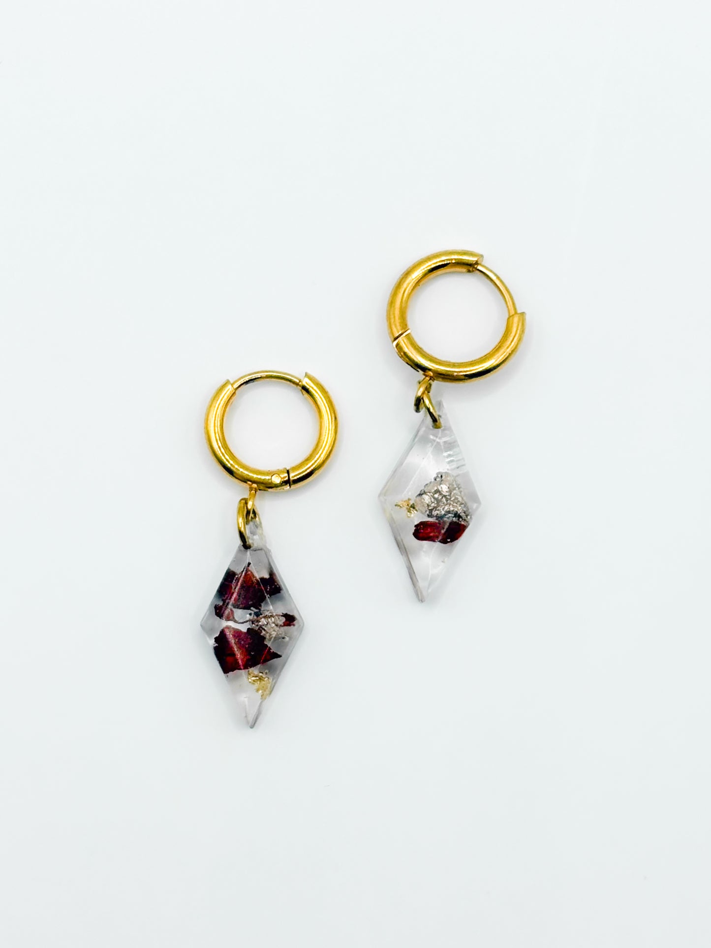 The Final Chapter Diamond Cut Earrings
