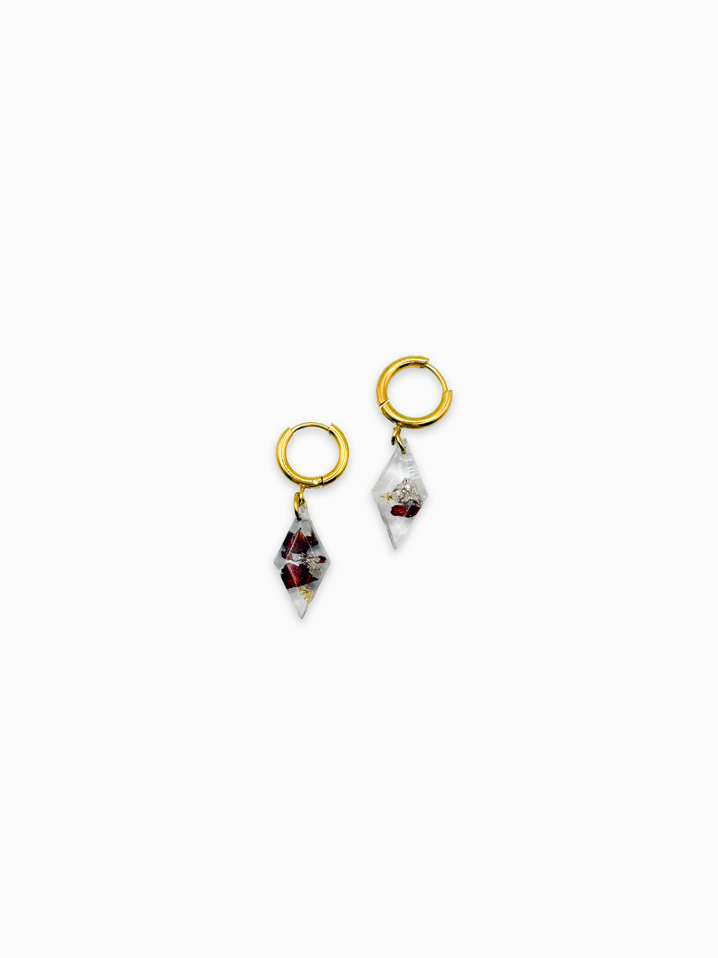 The Final Chapter Diamond Cut Earrings