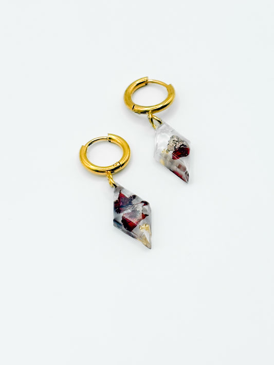 The Final Chapter Diamond Cut Earrings