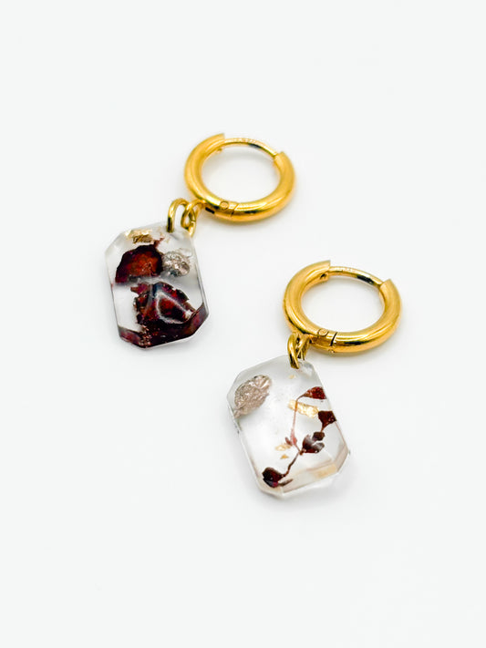 The Final Chapter Emerald Cut Earrings