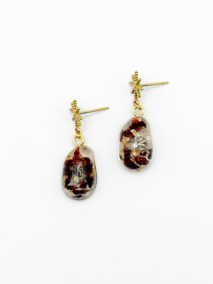 The Final Chapter Pebble Starry Drop Earrings