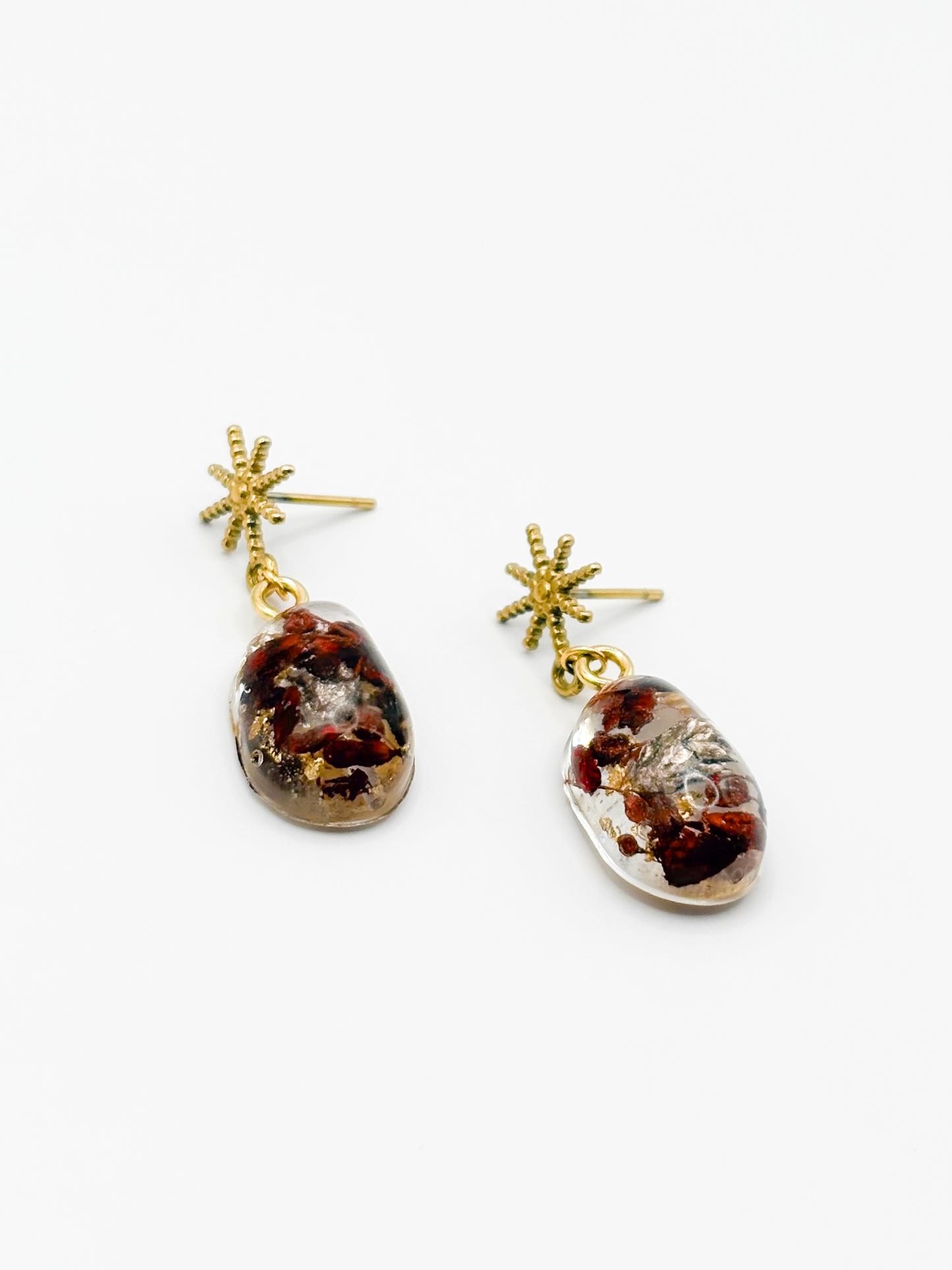 The Final Chapter Pebble Starry Drop Earrings
