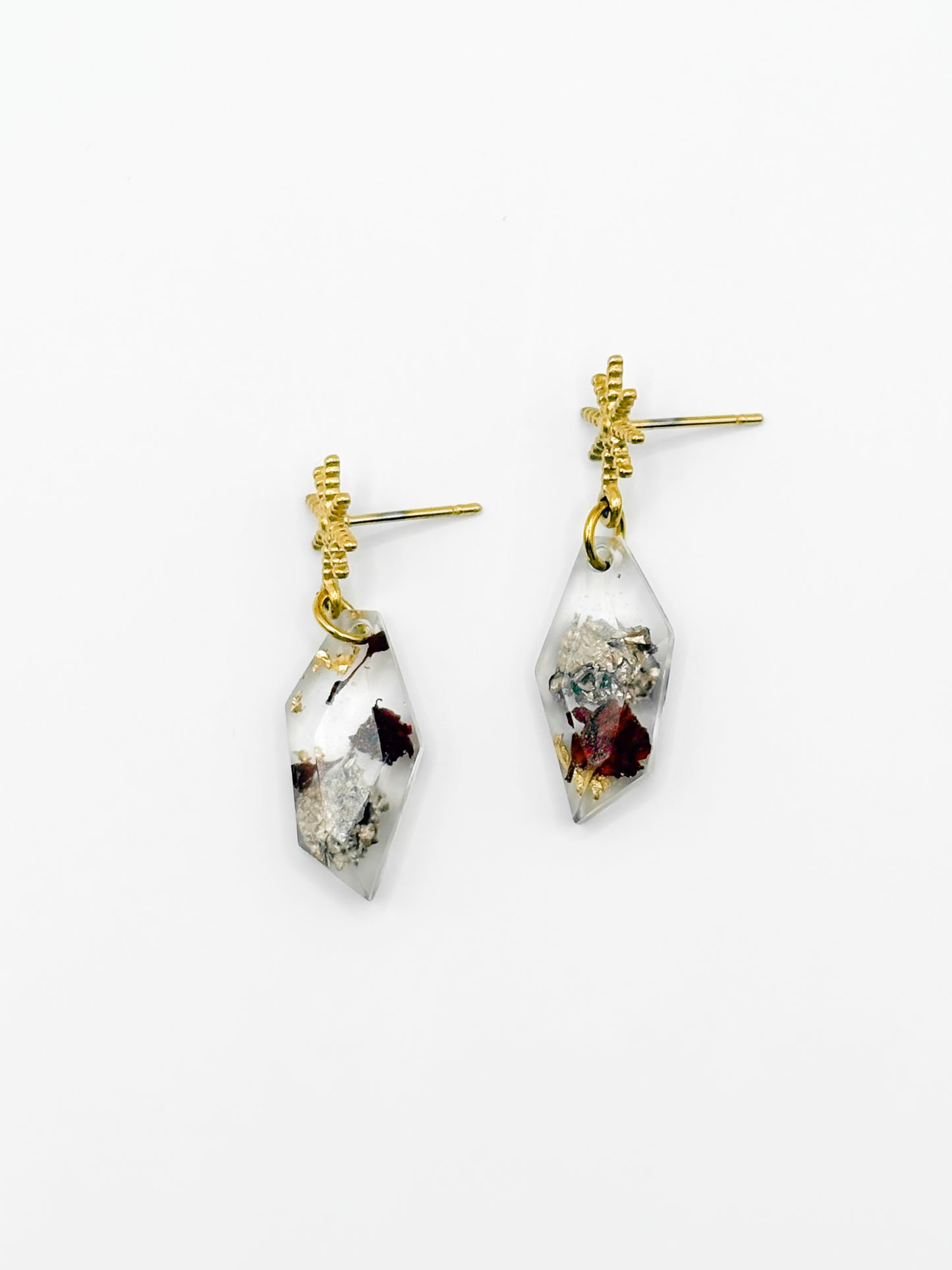 The Final Chapter Faceted Starry Drop Earrings