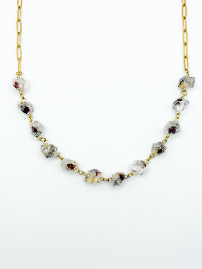 The Final Chapter Crystal Necklace