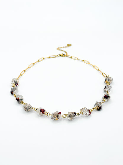 The Final Chapter Crystal Necklace