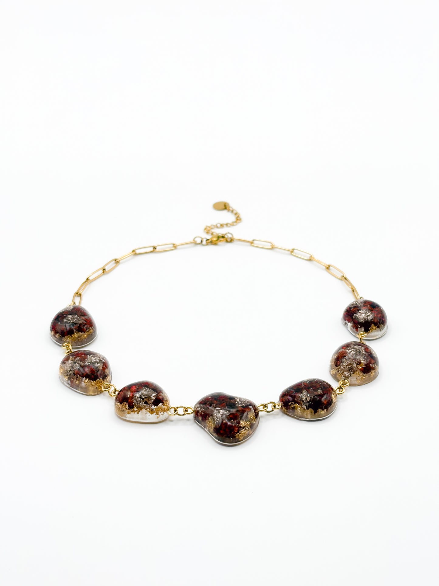 The Final Chapter Pebble Necklace