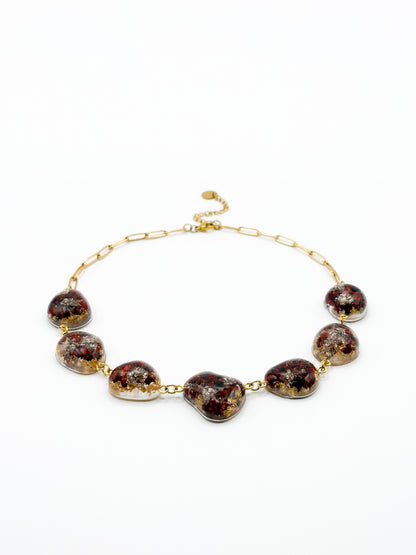 The Final Chapter Pebble Necklace