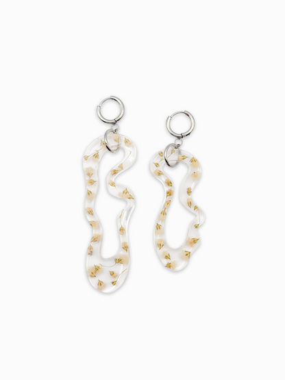 The Classics Asymmetric Organic Earrings