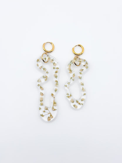 The Classics Asymmetric Organic Earrings