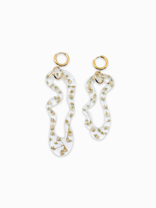 The Classics Asymmetric Organic Earrings