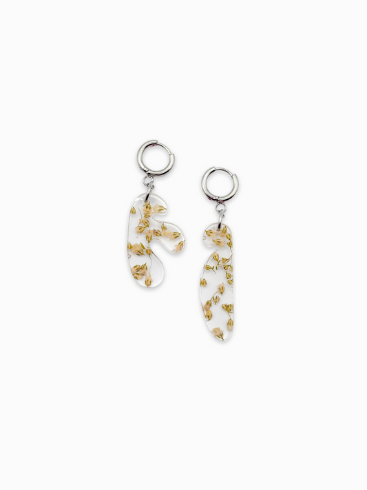 The Classics Mini Asymmetric Organic Earrings