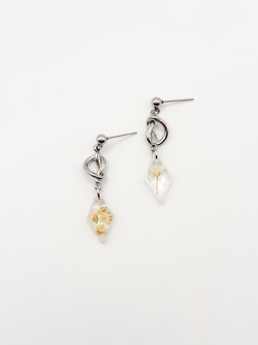 The Classics Diamond Knot Drop Earrings