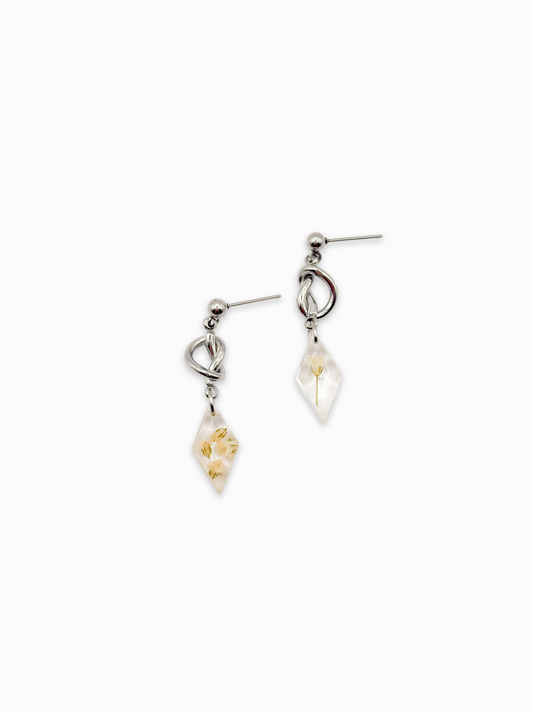 The Classics Diamond Knot Drop Earrings