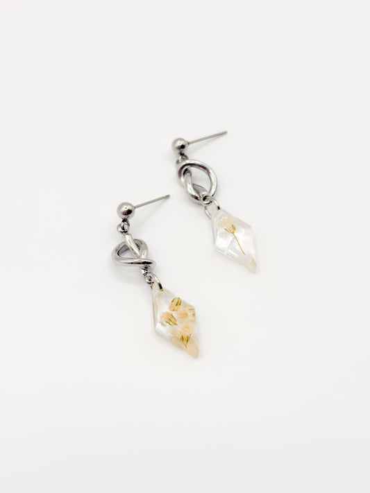 The Classics Diamond Knot Drop Earrings