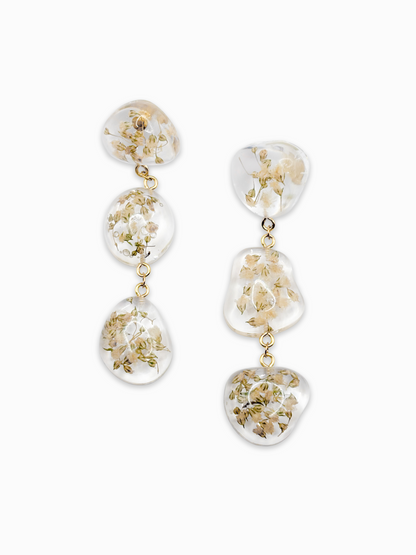 The Classics Large Pebble 3-Drop Earrings