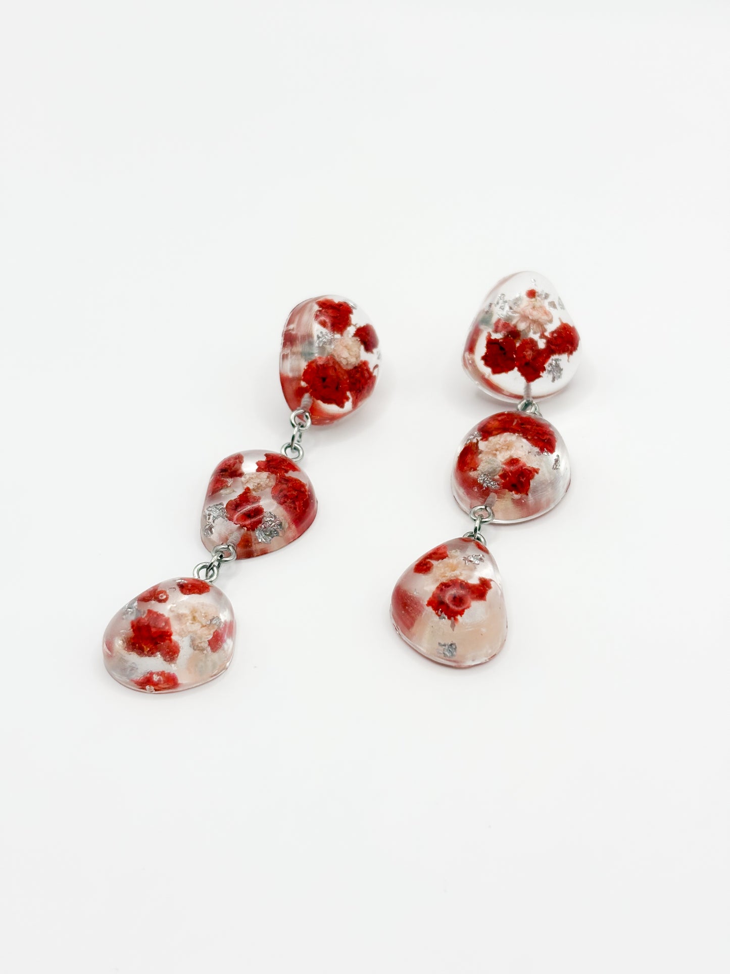 Mon Chéri Large Pebble 3-Drop Earrings