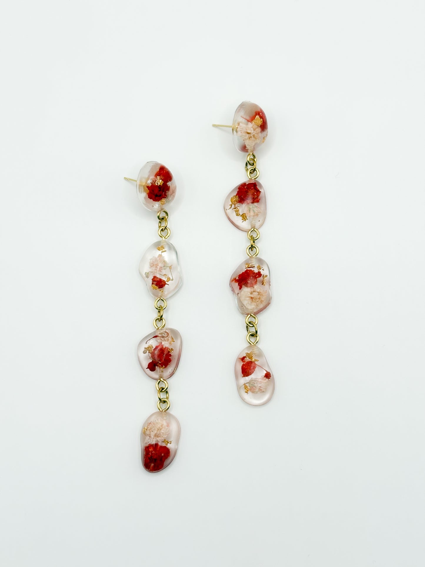 Mon Chéri Small Pebble 4-Drop Earrings