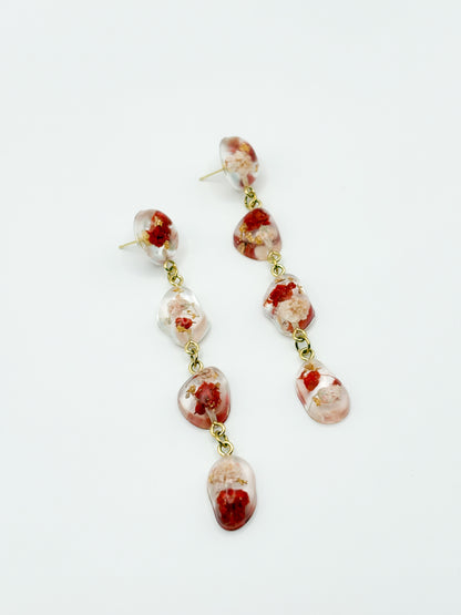 Mon Chéri Small Pebble 4-Drop Earrings