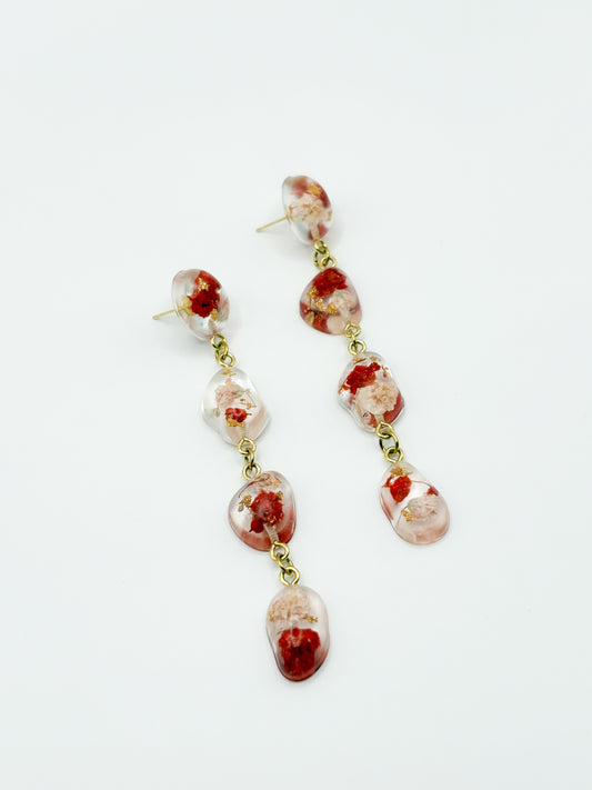 Mon Chéri Small Pebble 4-Drop Earrings