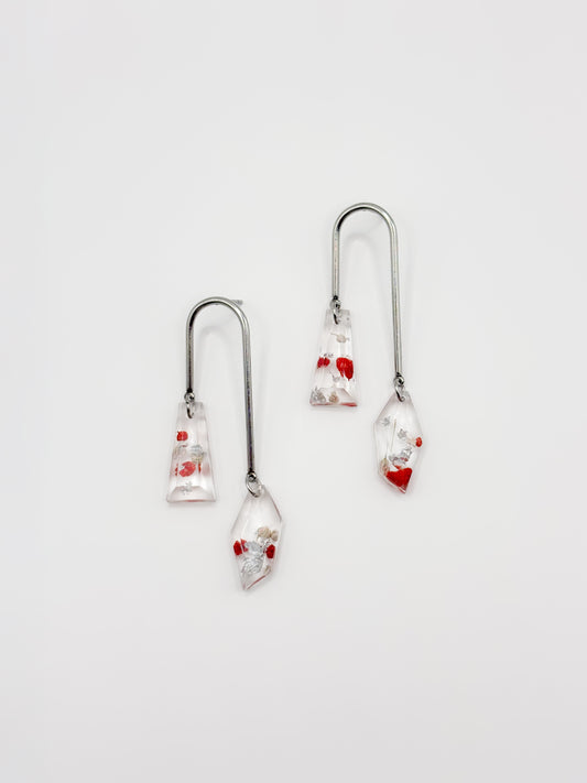 Mon Chéri Asymmetric Arch Drop Earrings