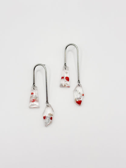 Mon Chéri Asymmetric Arch Drop Earrings