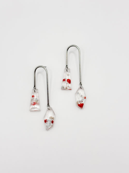 Mon Chéri Asymmetric Arch Drop Earrings