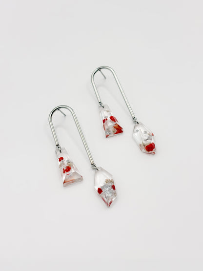 Mon Chéri Asymmetric Arch Drop Earrings