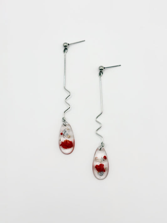 Mon Chéri Teardrop Wiggle Drop Earrings