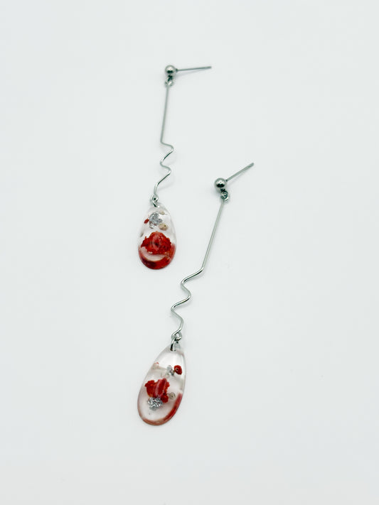 Mon Chéri Teardrop Wiggle Drop Earrings
