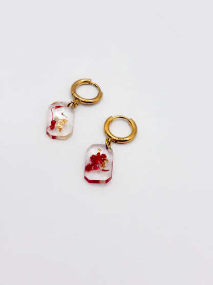 Mon Chéri Emerald Cut Earrings