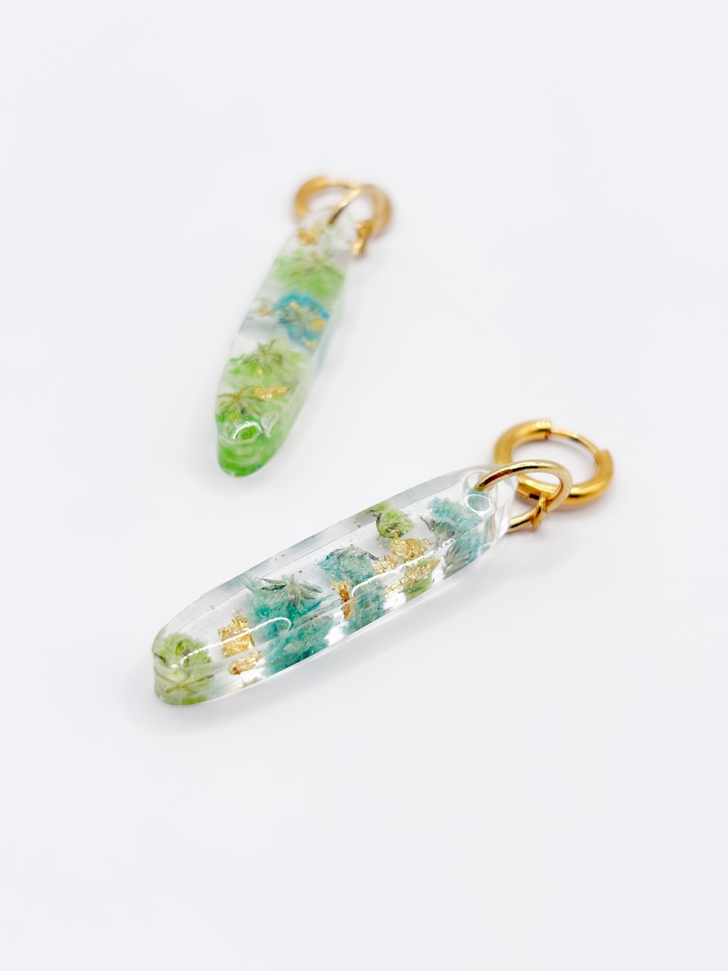 Forgotten Gardens Oval Cascade Earrings