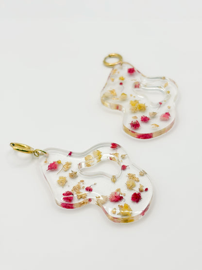 Strawberry Lemonade Organic Earrings