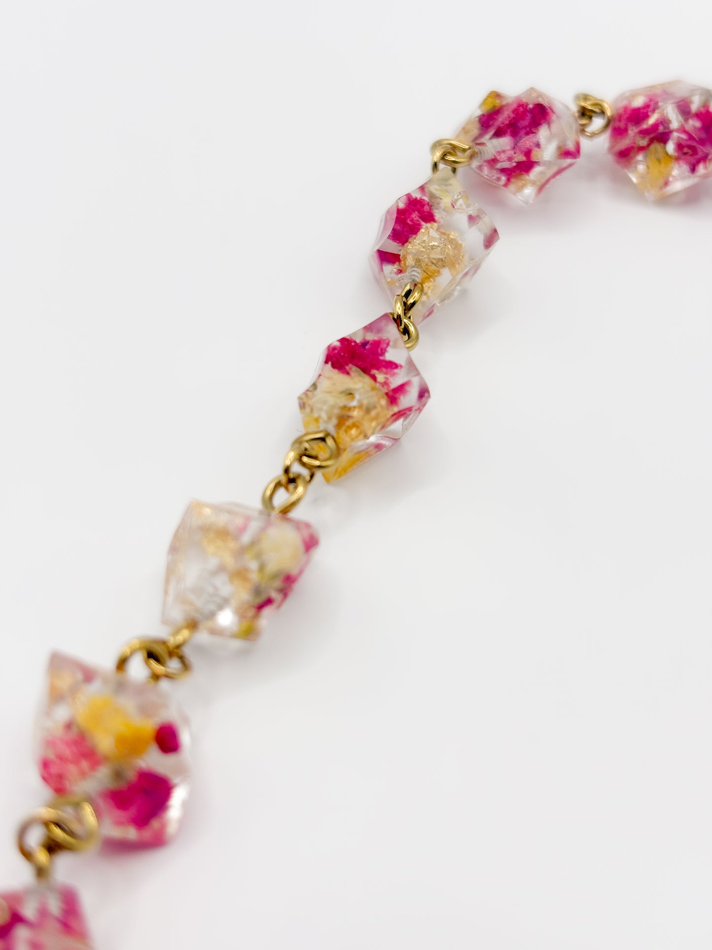 Strawberry Lemonade Crystal Bracelet