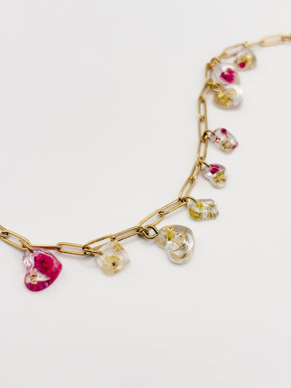 Strawberry Lemonade Confetti Bracelet