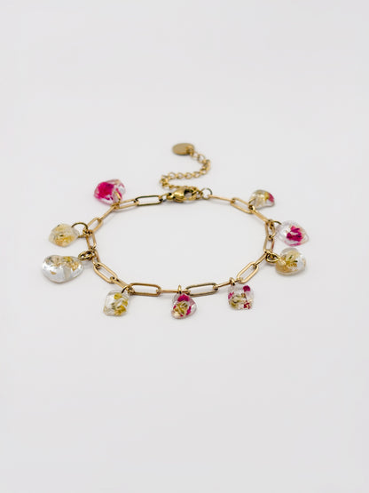 Strawberry Lemonade Confetti Bracelet