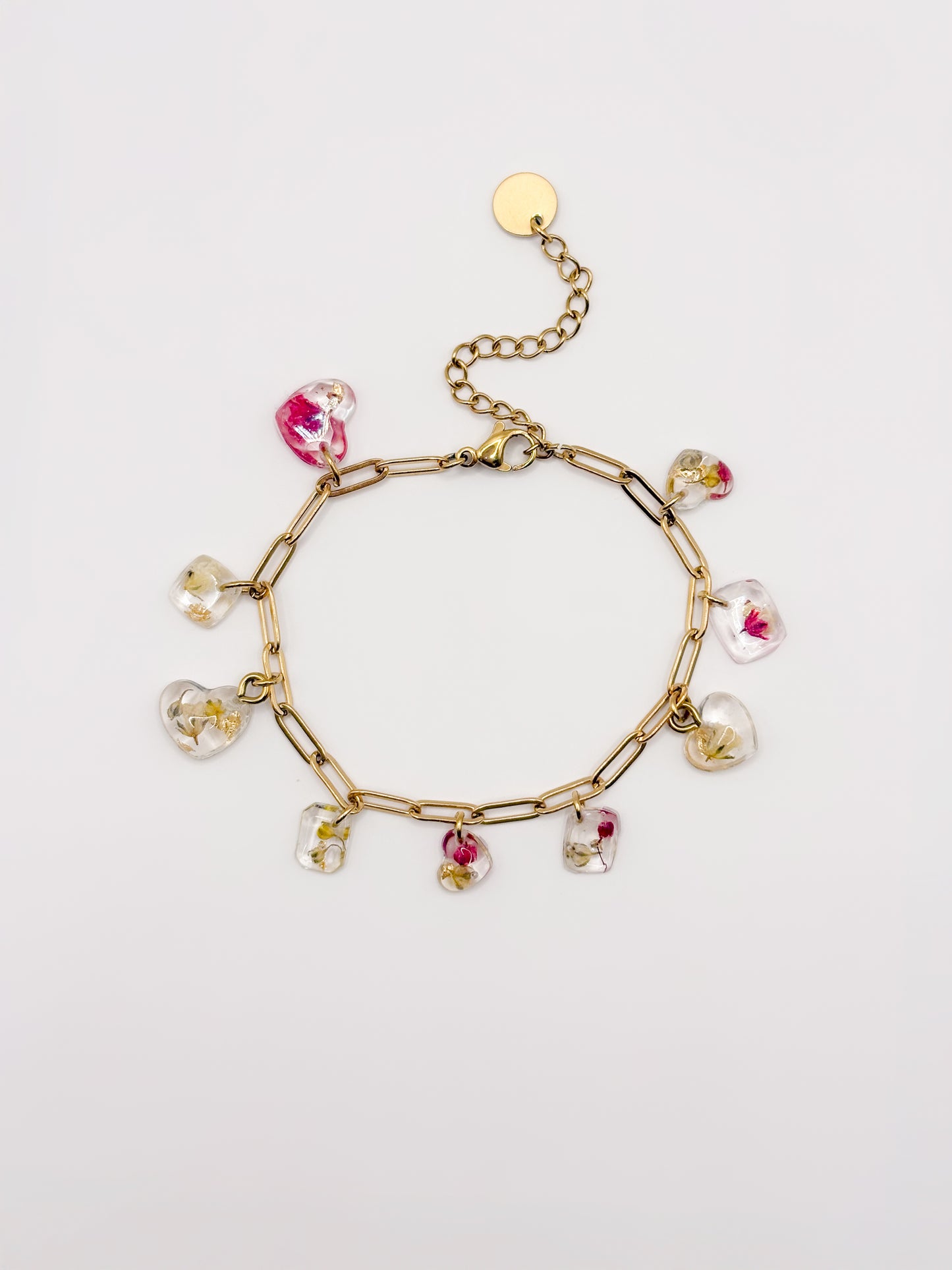 Strawberry Lemonade Confetti Bracelet