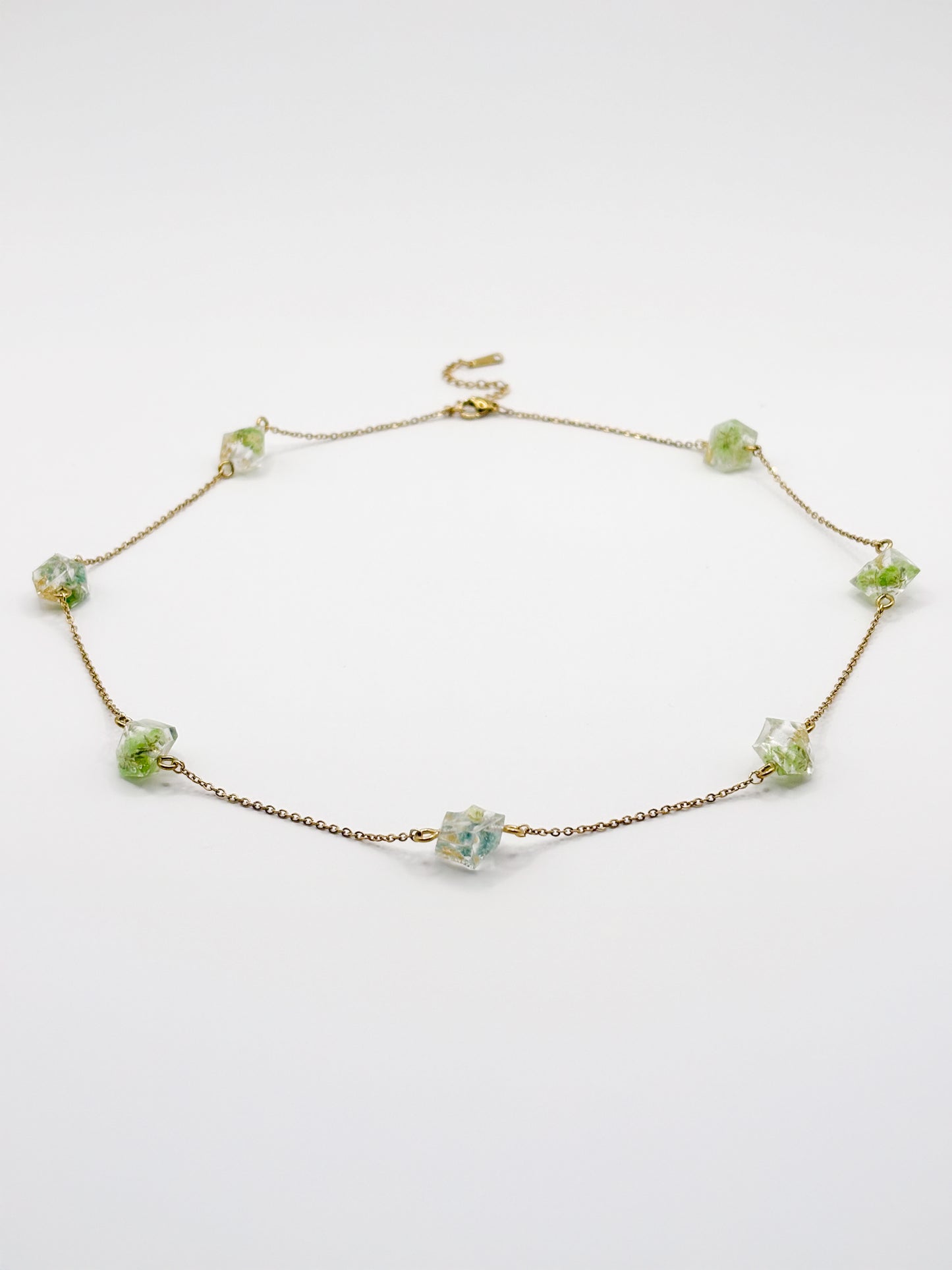 Forgotten Gardens Crystal Strand Necklace