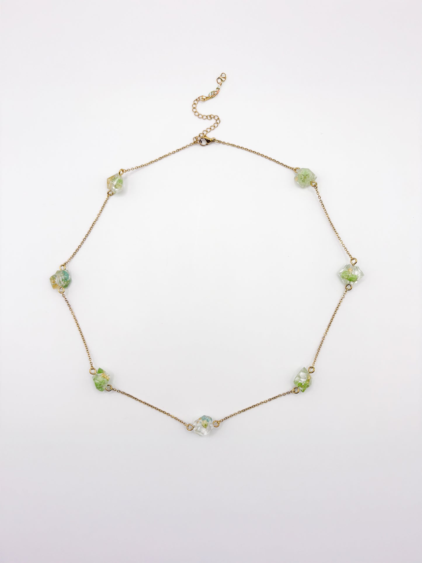 Forgotten Gardens Crystal Strand Necklace