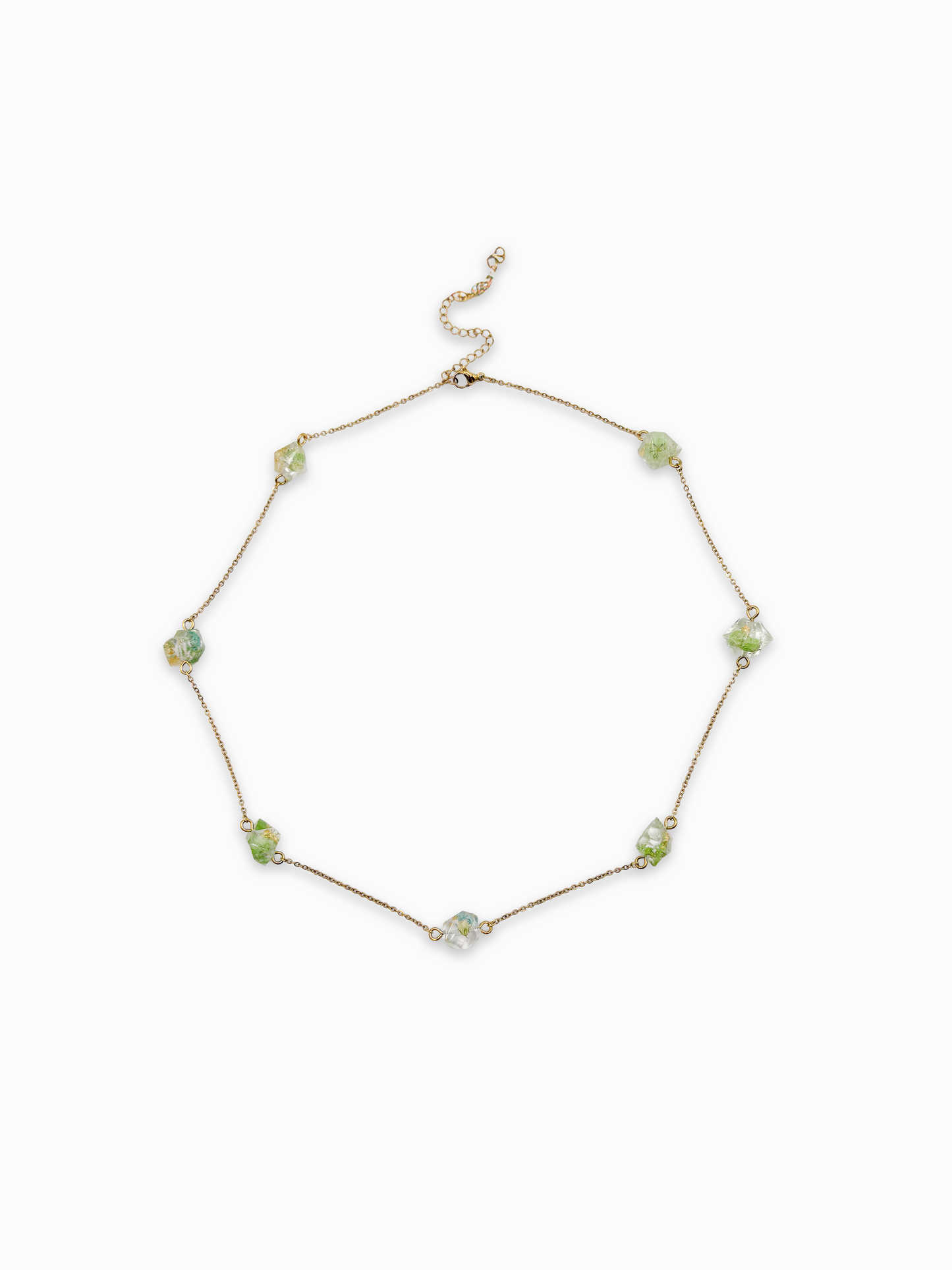Forgotten Gardens Crystal Strand Necklace
