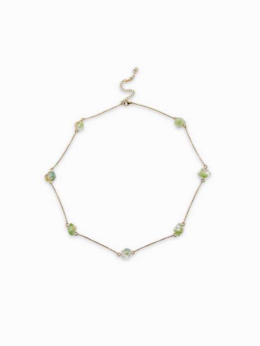 Forgotten Gardens Crystal Strand Necklace