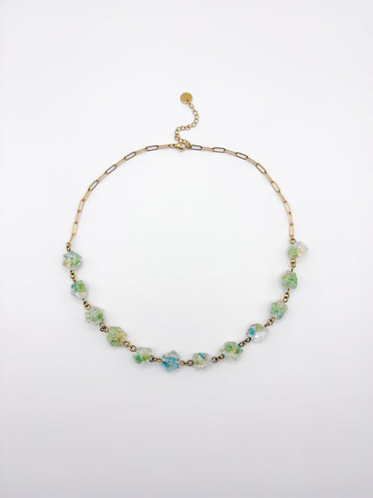 Forgotten Gardens Crystal Necklace