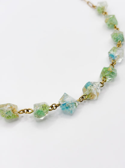 Forgotten Gardens Crystal Necklace