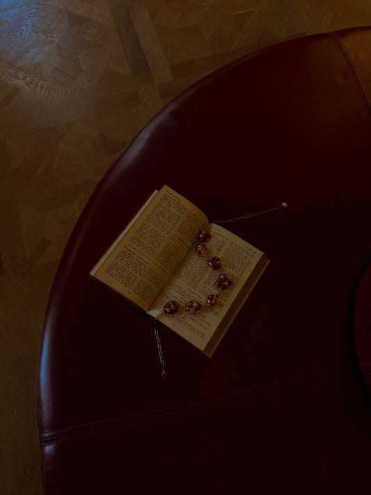 The Final Chapter Pebble Necklace