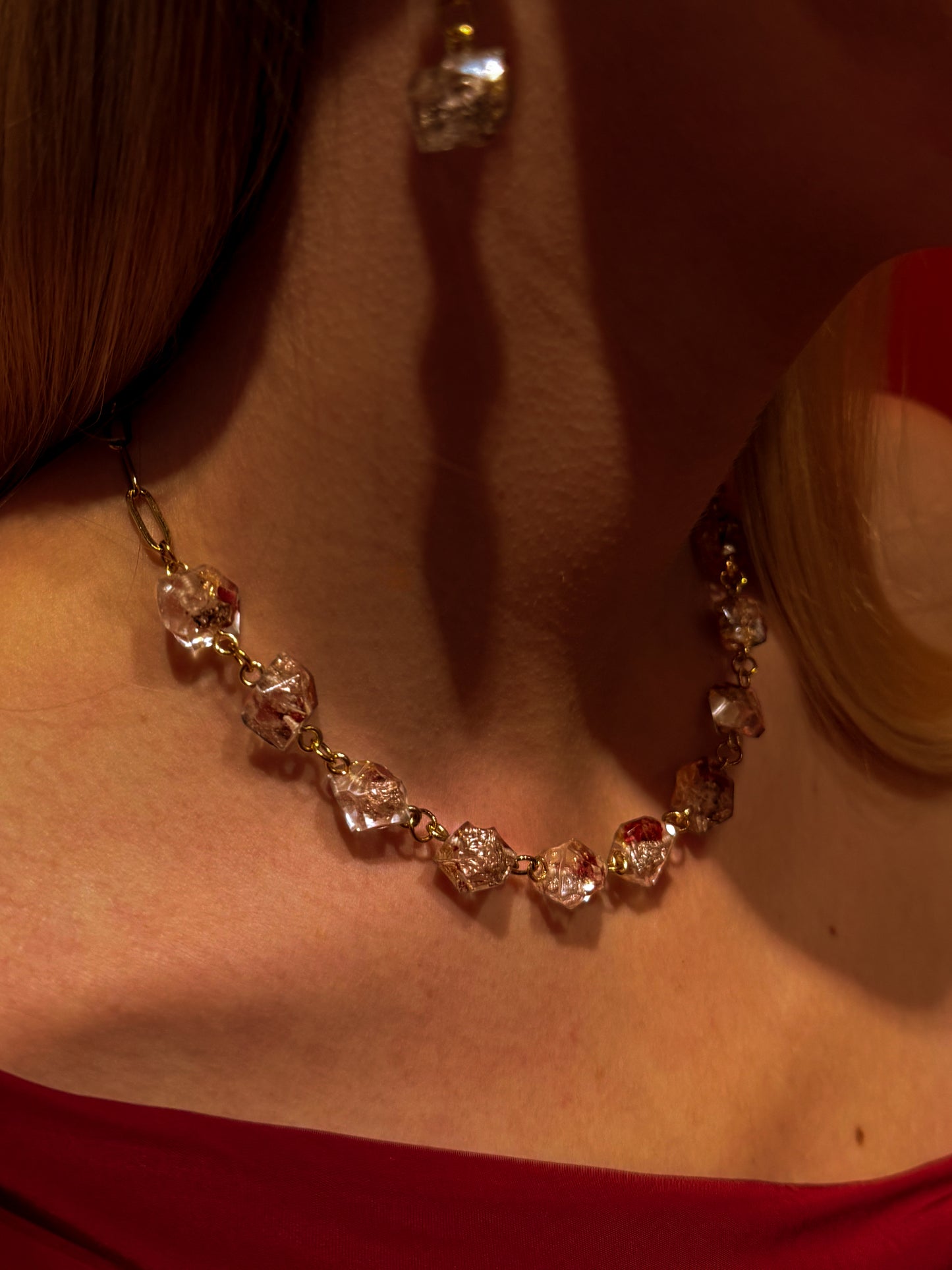 The Final Chapter Crystal Necklace