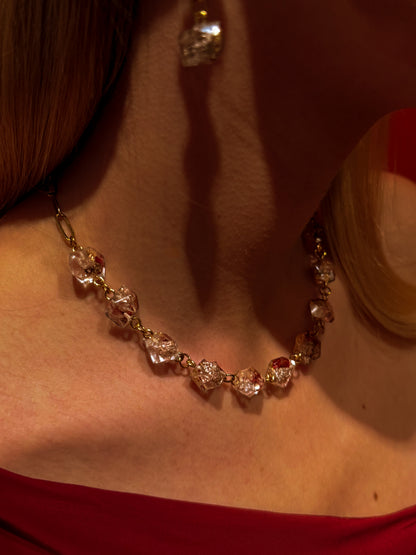 The Final Chapter Crystal Necklace