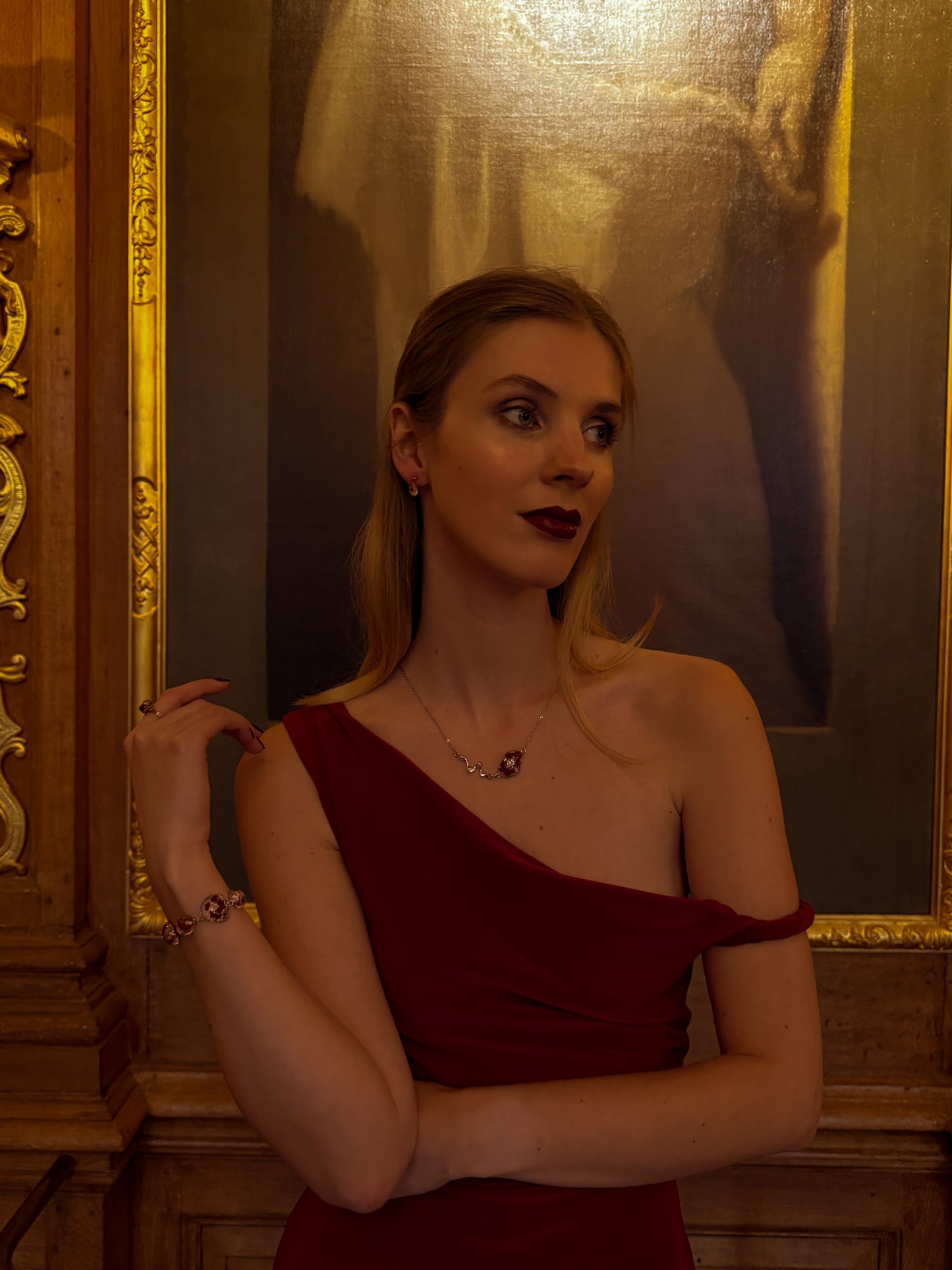 The Final Chapter Liquid Pebble Necklace