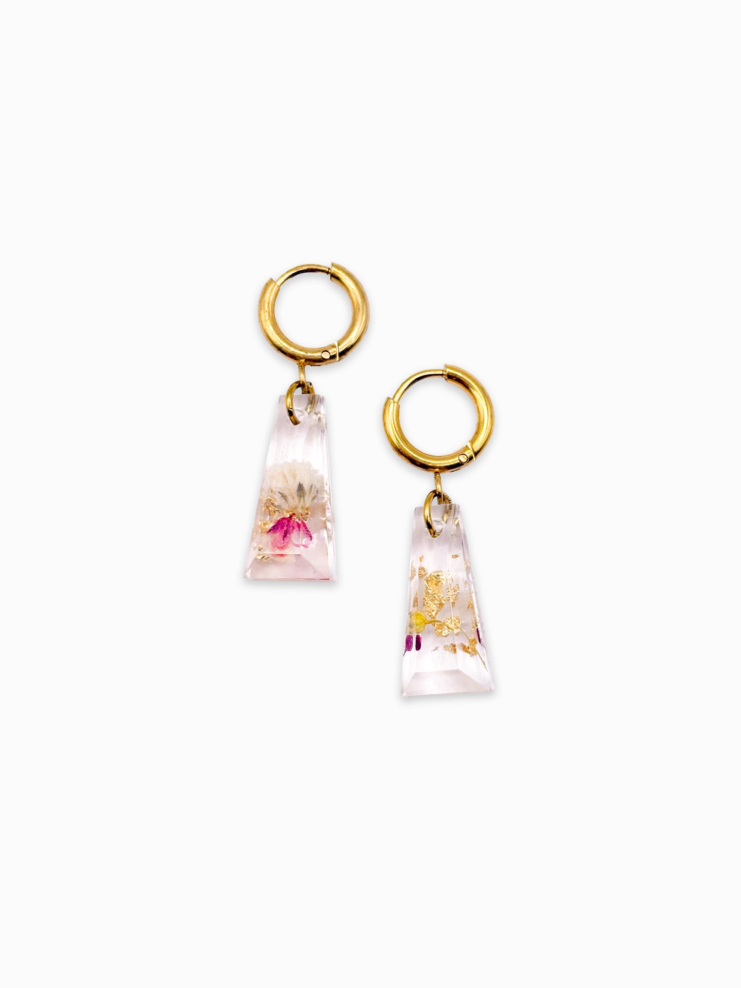Strawberry Lemonade Tapered Earrings